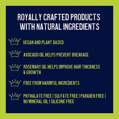 YOUNG KING HAIR CARE Kids Conditioner For Boys | Soften, Nourish and Detangle Natural Curls | Plant-Based and Harm-Free | 8 oz
