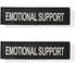 Excellent Elite Spanker 2 Pcs Magic Sticker Morale Patch Reflective Emotional Support Patch in Training Puppy for Dog Harnesses & Vests