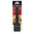Chef Master Stainless Steel Panini Grill Brush with Scraper with Black Handle - 10"L x 3 1/2"H