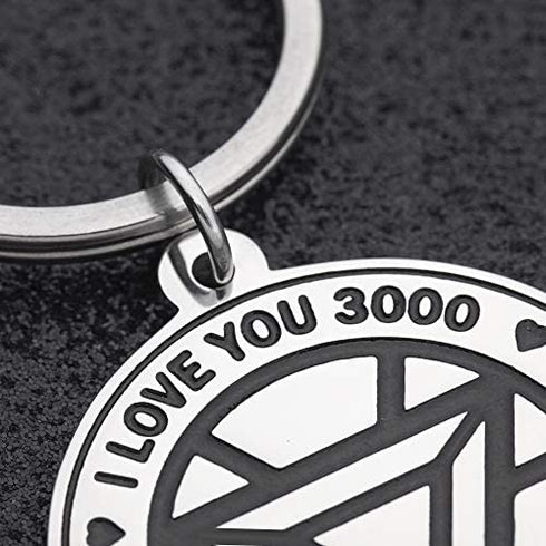 Gift for Daughter Son Dad Mom Boyfriend Girlfriend Gifts Anniversary Keychain for Husband Wife Gift Couple Birthday Gift for Her Him Women Men