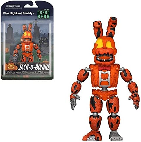 POP Funko Action Figure: Five Nights at Freddy's Dreadbear - Jack-o-Bonnie, Multicolor, One Size (56186)