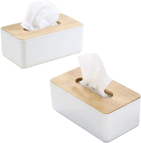 Cabilock Modern Tissue Cover Rectangular Tissue Container Tissue Paper Box for Bathroom Home Office Living Room?23x13x10cm