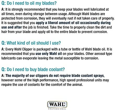 WAHL Professional Animal #10W Extra Wide Ultimate Competition Series Detachable Blade with 1/16-Inch Cut Length (#2377-500),Black