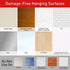 Command Poster Strips, Damage Free Hanging Poster Hangers, No Tools Wall Hanging Strips for Posters, 60 White Command Adhesive Strips