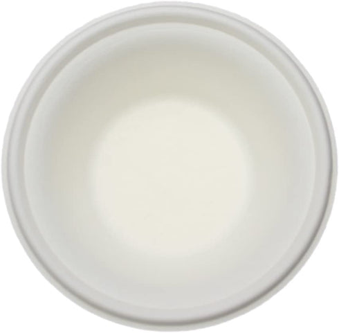 Belinlen 150 Pack 12 oz Round Disposable Bowls Eco-friendly 100% Natural Sugarcane Biodegradable Compostable Bagasse Tree Free and Plastic Free (150)