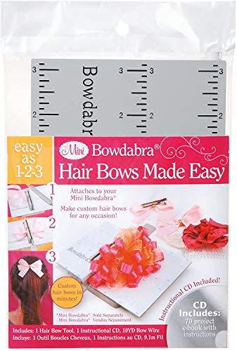 Darice Designer Bowdabra Bow Maker, Mini