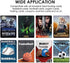 4-Pocket Baseball Card Sleeves Trading Card Binder Sleeves, 320 Pockets Double Sided Baseball Card Protectors Plastic Card Holder Fit for Trading Cards, Sport Cards (Each Page 6.1 × 7.8 inches)