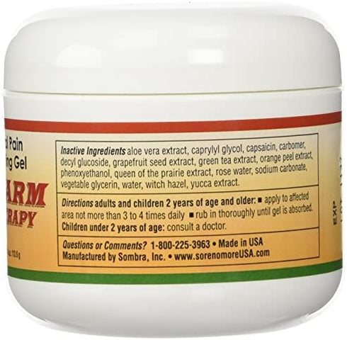 Sore No More Warm Therapy - 4 Oz Jar