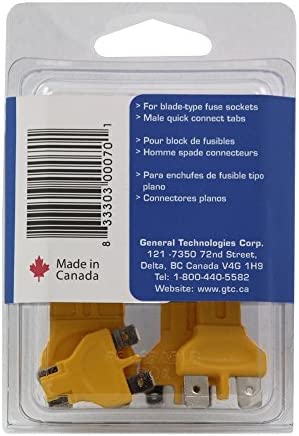 General Technologies Corp GTC062 GTC06X Fuse Socket Connector Kit