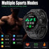 Smart Watch for Men Call (Make/Answer) Outdoor 1.3" HD Full Touch Screen Fitness Tracker Watch Compatible with iPhone Samsung Android Phone Military Sports Smartwatch with Heart Rate Sleep Monitor