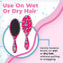 Wet Brush Original Detangler Brush - Radio, Happy Hair - All Hair Types - Ultra-Soft Bristles Glide Through Tangles with Ease - Pain-Free Comb for Men, Women, Boys & Girls