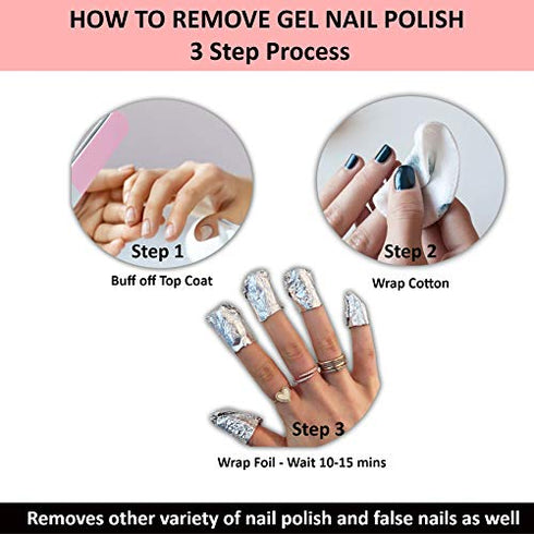 SensatioNail Gel Nail Polish Remover, 8 Fl. Oz. Bottle – 98% Acetone Nail Polish Remover with Eucalyptus and Vitamins A & E – Gently Removes Polish and Conditions Nails – Essential Nail Care Product