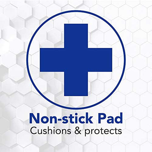 All Health Flexible Fabric Adhesive Bandages, 1 in x 3 in, 100 ct| Flexible Protection for First Aid and Wound Care