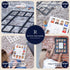 RRD Class of 2031 Photo Mat (11” x 14”) - Photo Collage Picture Frames Mat for School Pictures – School Picture Frame Pre-K to 12 Mat - No Frame Black Photo Mat from Pre-K to Graduation (15 Photos)