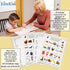 EliteKids Large Magic Practice Copybook for Kids. Groove Letter Tracing Alphabet Book, Phonics and Handwriting Book in English. Pre K and Kindergarten Workbook with Copy Book Magical Writing Pen.