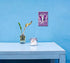 WIRESTER Single Gang Toggle Light Switch Plate/Wall Plate Cover - Pink Purple Butterfly