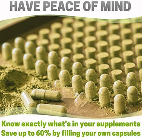 XPRS Nutra Size 0 Empty Capsules - 500 Count Clear Empty Vegan Capsules - Capsules Express Vegetarian Empty Pill Capsules- DIY Vegetable Capsule Filling- Veggie Pill Capsules Empty Caps