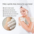 Evridwear Exfoliating Dual Texture Bath Gloves for Shower, Spa, Massage and Body Scrubs, Dead Skin Cell Remover, Gloves with Hanging Loop (1 Pair Light Glove)