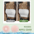 Boob Tape, Boobytape for Breast Lift with 2 Reusable Silicone Covers, Bob Tape for Large Breasts A-E Cup Size, Kinesiology Tape Waterproof Body Tape for Breast Push Up for Strapless Dress