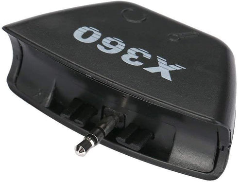 Sudroid 3.5mm Headset Mic Adapter for Xbox 360 Controller Black