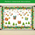 Christmas Lights Border Holiday Classroom Bulletin Board Decoration 36ft One Roll