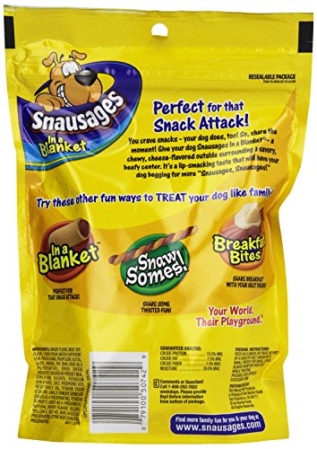 J.M Smucker Company-Big Heart Snausages Beef/Cheese Flavor, 1 Count, One Size