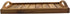 roro Acacia Wooden Serving Bath and Spa Tray Bathroom Accessory Caddy, 14 x 7 Inch