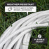 10 Ft White Extension Cord - 16/3 Durable Electrical Cable