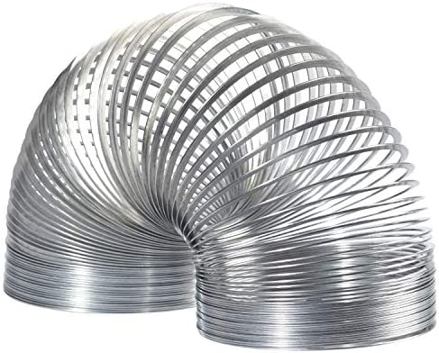 The Original Slinky Walking Spring, Metal, Fidget Toys, Party Favors, Gifts, Toys for 5 Year Old Girls and Boys, by Just Play