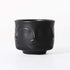 Ardax Black Ceramic Decorative Bowl with Face Pattern,Jewelry and Key Holder,Home Décor Vase for Living Room