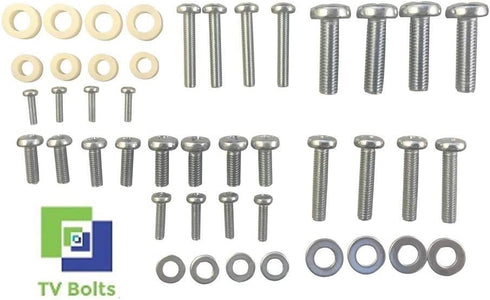 Vizio TV mounting Screws and washers - fits Any Vizio TV