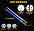 LIGHTSABER CHOPSTICKS LIGHT UP STAR WARS LED Glowing Light Saber Chop Sticks REUSABLE Sushi Lightup Sabers - Removable Handle Dishwasher Safe - Premium GIFT BOX & CARRY CASE Included - BLUE 1 PAIR