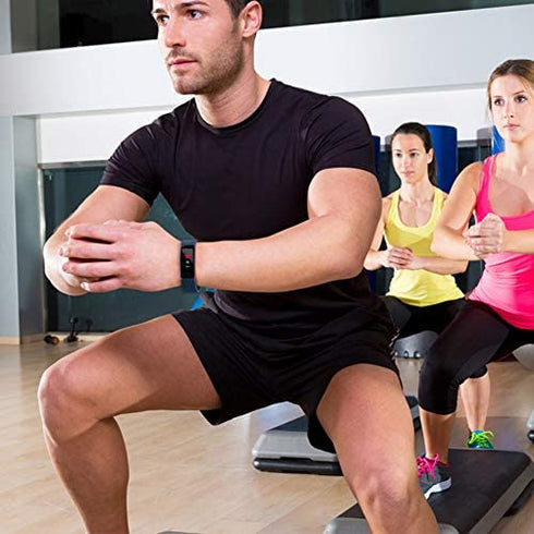 PACK 3 Silicone Bands for Fitbit Inspire HR & Fitbit Inspire 2 & Fitbit Inspire & Ace 2 Replacement Wristbands for Women Men Small Large (Small: for 5.5"-7.9"wrists, Black+Navy Blue+Gray)