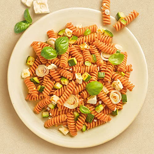 Barilla Red Lentil Rotini Pasta, 8.8 oz - Vegan, Gluten Free, Non GMO & Kosher - High Protein Pasta Made with Plant Based Protein