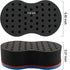 Small Holes Twist Sponge for Men Afro Hair Sponge Brush Big Curl Dreading Curling Sponge for Women Twist Barber Tool