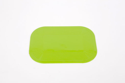 Dycem 50-1590LIM Non-Slip Rectangular Pad, 7-1/4" x 10", Lime
