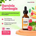 Garcinia Cambogia - Appetite Suppressant for Weight Loss - Stronger Than Pills & Capsules (60% HCA) 4X Ultra Concentrated Liquid Supplement - Carb Blocker - 2 fl. oz. Natural Raspberry Mango