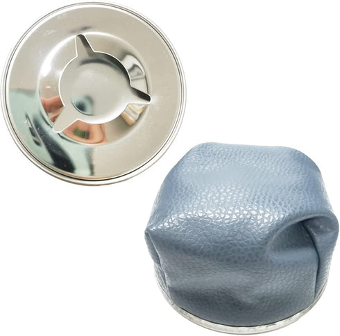 HWI Marine Windproof Bean Bag Ashtray, 4 inches Stainless Steel Sandbag Cigarette Ashtray for Boat, RV (Blue)