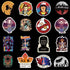 YOUTHSTORE 50PCS Stranger Things Movie Stickers Halloween Decorations Laptop Sticker Wardrobe Car Skateboard Motorcycle Bicycle Mobile Phone Luggage Guitar DIY Decal for Teens (Stranger Things 50)