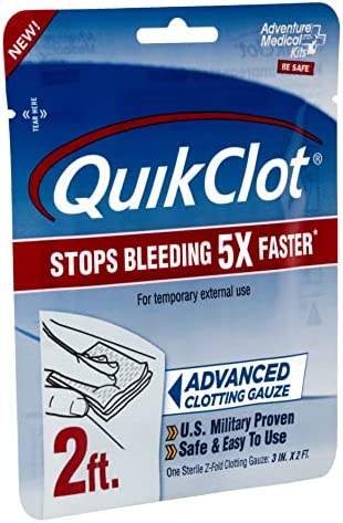 QuikClot Gauze 3" x 2'