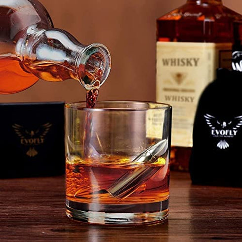 Gifts for Men Dad, Husband Gifts for Him Valentines Day, Unique Anniversary Birthday Gift Idea for Boyfriend, Whiskey Stones, Grandpa Brother Whiskey Bourbon Gift Man Cave Presents Cool Gadgets Stuff