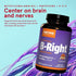 Jarrow Formulas B-Right - 100 Veggie Caps - Low-Odor Vitamin B-Complex Formula - Energy & Metabolism Support - Promotes Brain, Heart & Cardiovascular Health - 100 Servings