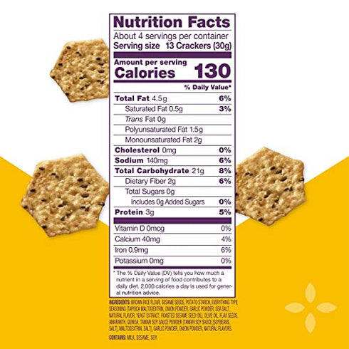 Crunchmaster Multi-Seed Crackers, Ultimate Everything, 4 Ounce