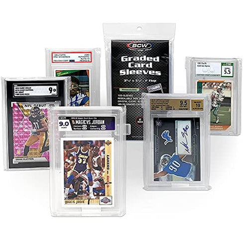 BCW 1-RGCS Resealable Graded Card Sleeves