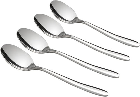 Kekow 12-Piece Stainless Steel Flatware Dinner Spoons, 8.18-INCH