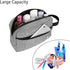 Toiletry Bag for Men (2 Packs), Waterproof Dopp Kit Bathroom Shaving Bag for Toiletries, Small Accessories Small Cosmetics & Makeup Organizer for Traveling