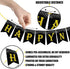 Glitter, Happy New Year Banner 2023 - 10 Feet | Gold Happy New Year Sign for Happy New Year Decorations 2023 | NYE Decorations 2023 | New Years Eve Party Supplies 2023 for New Years Eve Decorations