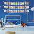 Hanging Instant Photo Display Decorative Wall Hanging String with Clips, Stick and Hang Photo Wall Decor, Wall Hanging Pictures Display for Home, Dormitory and Cafe Decoration (Available to 8 Rows)