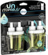 Febreze Unstopables Odor-Fighting PLUG Air Freshener, Fresh, (2) .87 fl. oz. Oil Refill