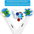 Replacement Toothbrush Heads for Braun Oral b, Compatible with Oral-B 7000/Pro 1000/9600/ 5000/3000/8000/Genius and Smart Electric Toothbrush, 16 Pcs
